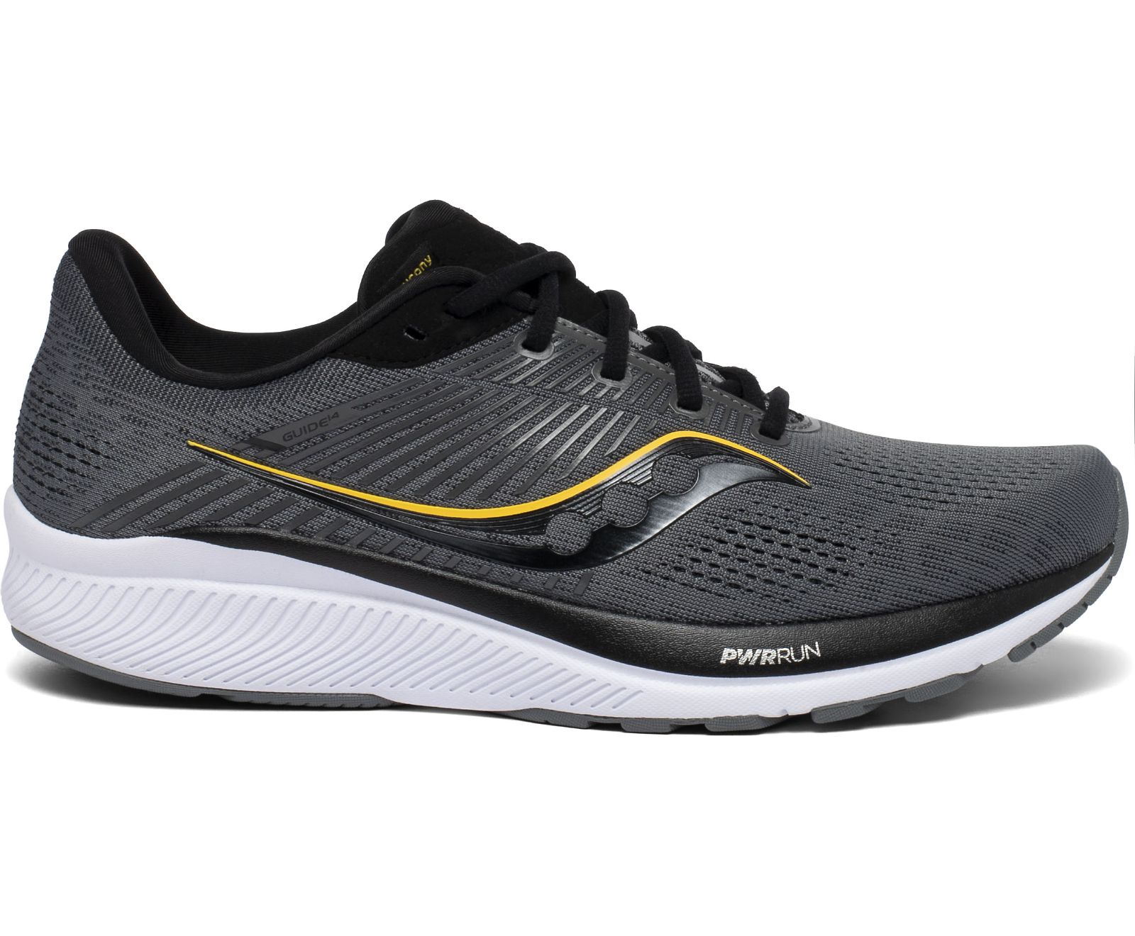 Saucony Guide 14 Men\'s Running Shoes Grey / Gold | AU 494MQZA